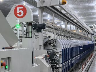 Wuxi Delicate Textile Technology Co ., Ltd . linha de produção da fábrica