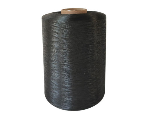 Filamentos de fibras de carbono para tecidos antiestáticos