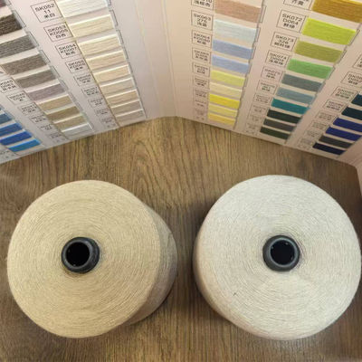 40/1 40S/1 Tintado 30/1 Filamentos de fios viscosos Vórtice Branco 16S Poliéster 50% Rayon 50% Filamentos de fios viscosos misturados