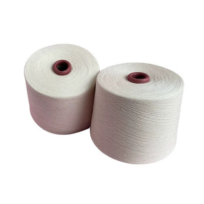 Linha misturada de poliéster/acrílico com alto spandex, fio borrifado misturado, fio grosso, macio, 5Ply, 35% de malha, leite grosso, fio acrílico para malha