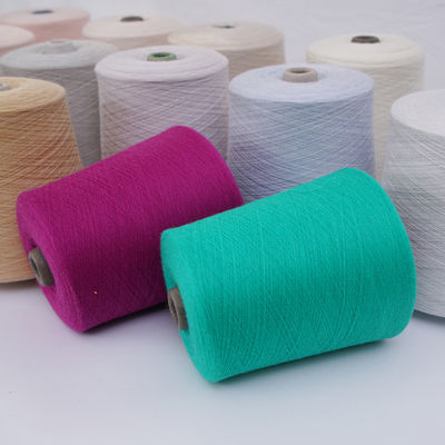 Linha misturada de poliéster/acrílico com alto spandex, fio borrifado misturado, fio grosso, macio, 5Ply, 35% de malha, leite grosso, fio acrílico para malha