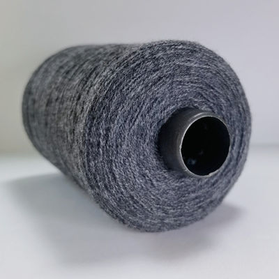 Poliéster suave / acrílico espumado 44% 28Nm/2 suéter misturado de nylon 2/36Nm Feeling e fancy misturado de lã 100% fio acrílico para tricô