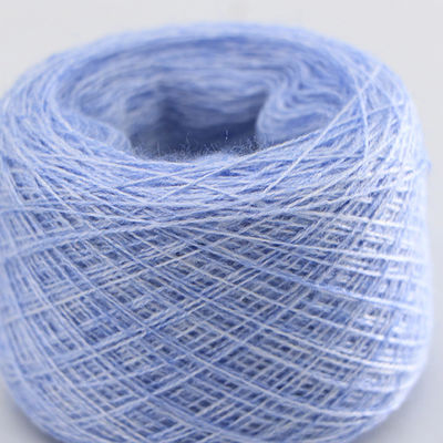 Tecidos de viscose tingidos 44% 5Ply Nylon misturado Fantasia de fio High Soft 50% Acrílico 44% Poliéster 5% Lana 1% Spandex