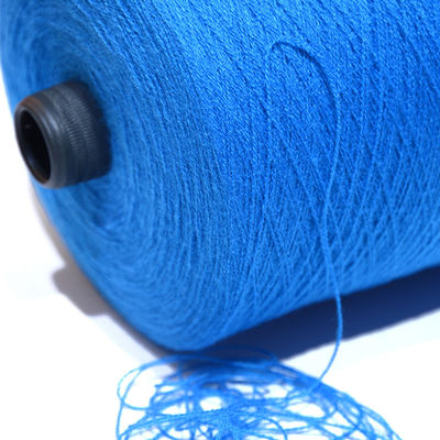 Tecidos de viscose tingidos 44% 5Ply Nylon misturado Fantasia de fio High Soft 50% Acrílico 44% Poliéster 5% Lana 1% Spandex