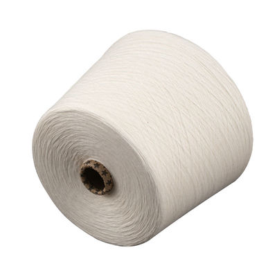 Fios circulares de vórtice elevado 20S de fibras de viscose de raio branco 30S de fibras de viscose de poliéster