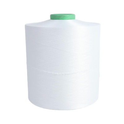 100/48 140D 150/72+40D 75D tricô de borracha de algodão reciclado nu 620D 2075 Elasticidade Dty poliéster spandex