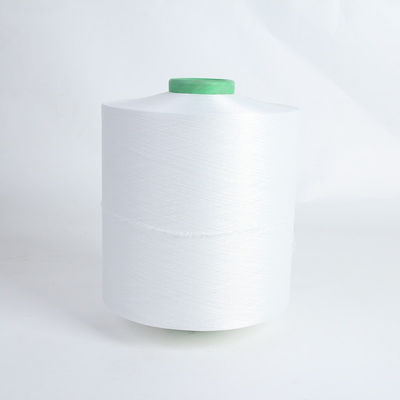 100/48 140D 150/72+40D 75D tricô de borracha de algodão reciclado nu 620D 2075 Elasticidade Dty poliéster spandex