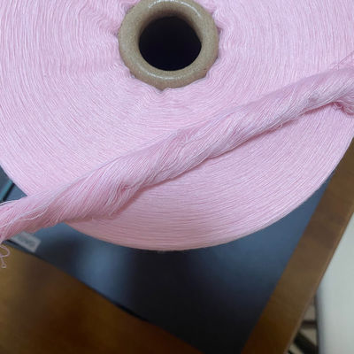 Spun 300D / 3 Fios texturizados de poliéster de alta resistência 100D / 36F Fios tingidos reciclados 20S / 3