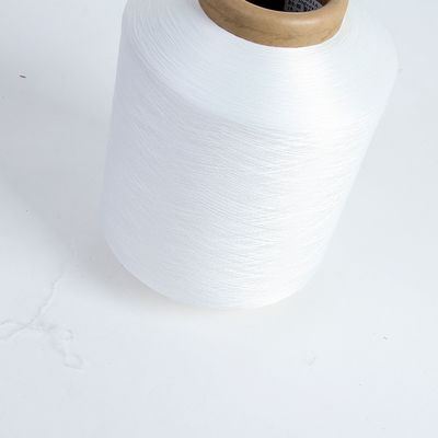 Texturizado 210D / 48F Nylon coberto de fio de spandex 560D Earloop Fabricação de camisas de curvatura de ar nua de algodão integrado 70D 620D