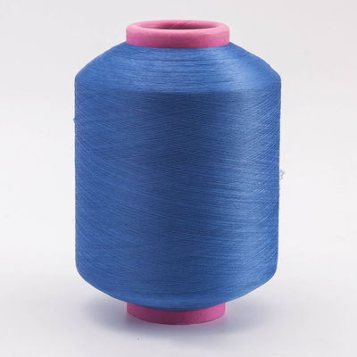Elasticidade Calcetinas de poliéster fios texturizados reciclados 560D fios revestidos de spandex