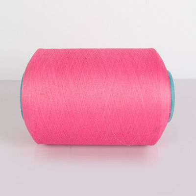 Elasticidade Calcetinas de poliéster fios texturizados reciclados 560D fios revestidos de spandex