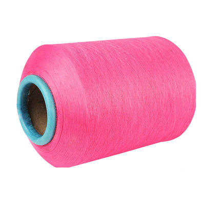 Elasticidade Calcetinas de poliéster fios texturizados reciclados 560D fios revestidos de spandex