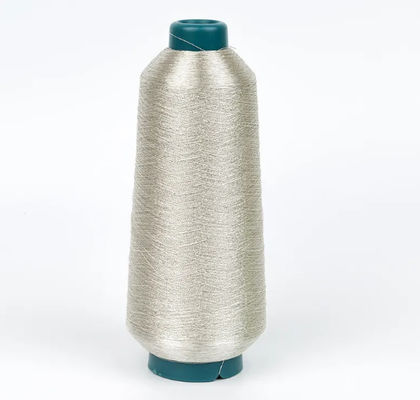 150d Ouro puro e prata pura bordados metálicos tecnicos de fios gasosos