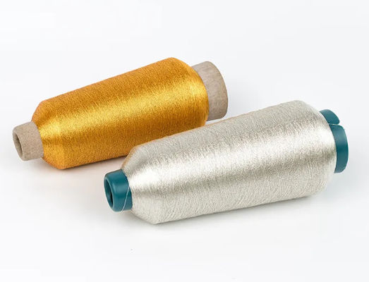 Fios de poliéster metálico Lurex para bordados de tipo Mx